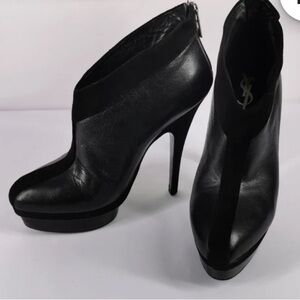YSL Yves Saint Laurent booties